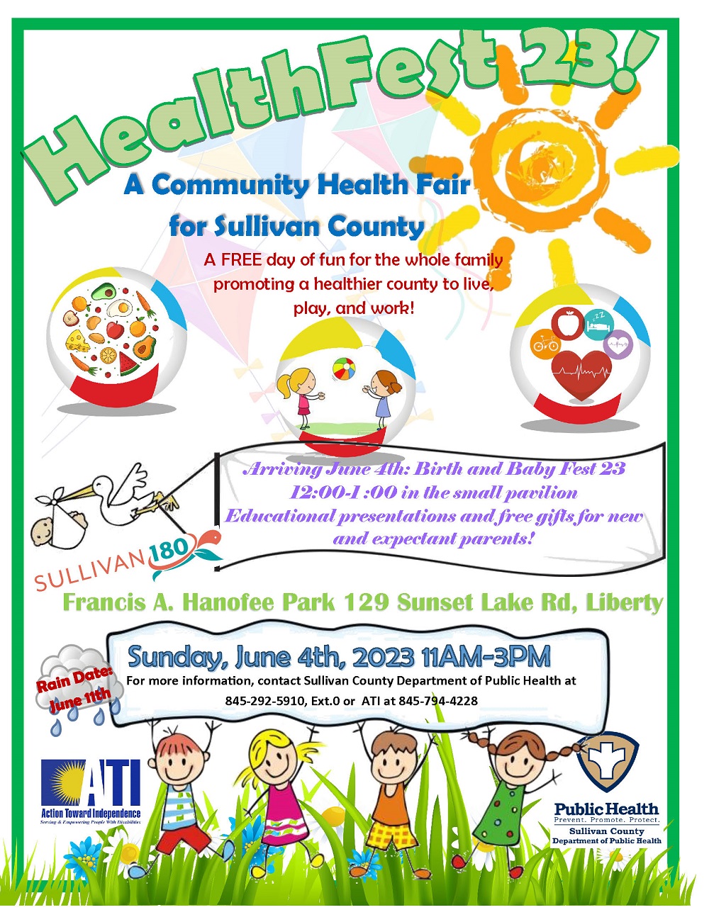 Join in the Fun at HealthFest on June 4! Sullivan County NY